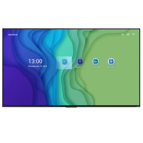 Newline STV+ 85 - 85" LFD kijelző panel, 24/7h üzemidő, Andorid 14, CAST+