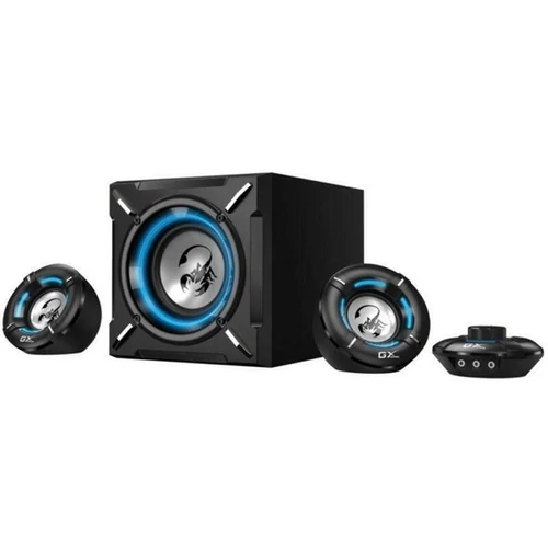 GENIUS 2.1 Hangszóró SW-G2.1 1000 Jack, Fadobozos, 26W RMS Genius