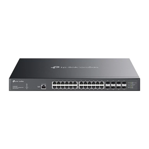 TP-LINK Switch 32x10Gbps(24x10G POE + +) + 8x10G SFP + , Menedzselhető Rackes, SX3832MPP TP-Link