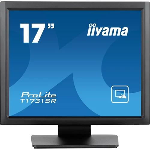 iiyama touch monitor, 17", 1280x1024, 5:4, 200cd, 5ms, 1000:1,VGA / HDMI / DP, T1731SR Iiyama