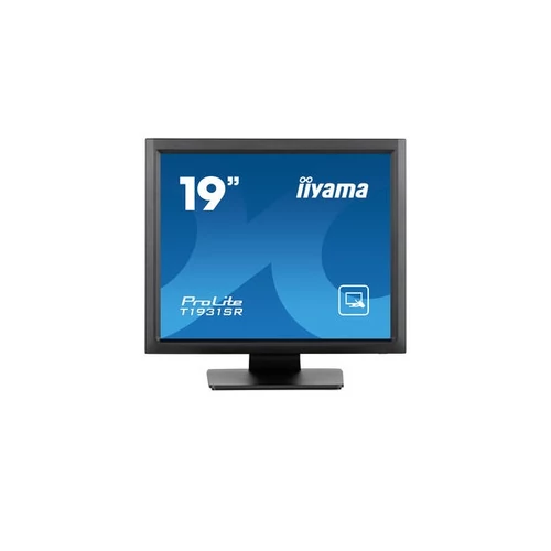 iiyama touch monitor, 19", 1280 x 1024, 5:4, 250cd, 14ms, 1000:1, VGA / HDMI / DP, T1931SR-B1S Iiyama