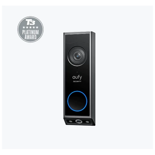 ANKER EUFY Kapucsengő, E340, Video Doorbell, HD(2K), Akkumulátoros, WiFi-s, kültéri  - T8214311 Anker