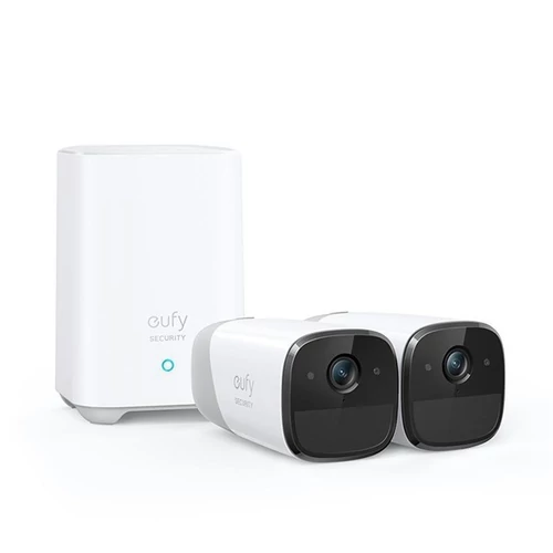 ANKER EUFYCAM2 Pro Biztonsági Kamera Rendszer (2 + 1) 2K, Széles látószög, WiFi-s, vízálló, - T88513D1