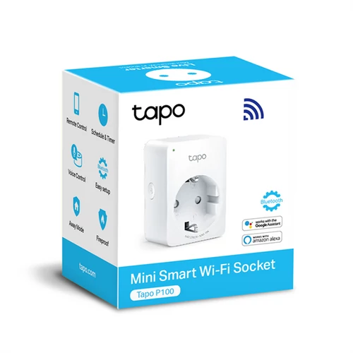 TP-LINK Okos Dugalj Wi-Fi-s, TAPO P100(1-PACK)