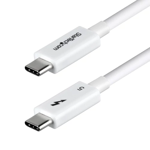 80CM THUNDERBOLT 5 CABLE WHITE 80GBPS/120GBPS/8K 60HZ/240W - WH