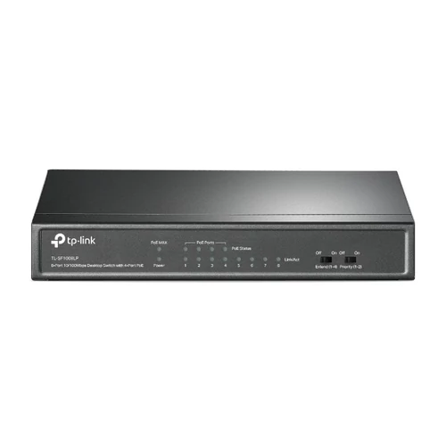 TP-LINK Switch 8x100Mbps (4xPOE), TL-SF1008LP