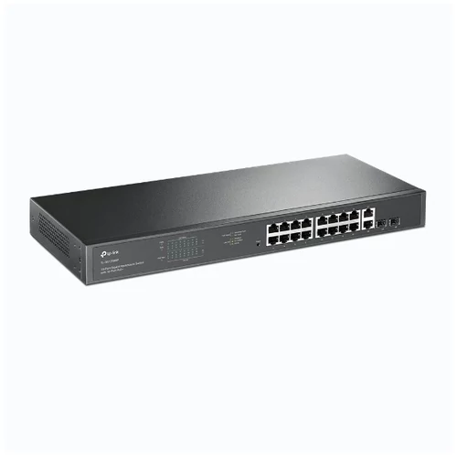 TP-LINK Switch 18x1000Mbps (16xPOE + ) + 2xGigabit SFP, TL-SG1218MP