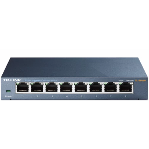 TP-LINK TL-SG108 8-Port Gigabit Desktop Switch