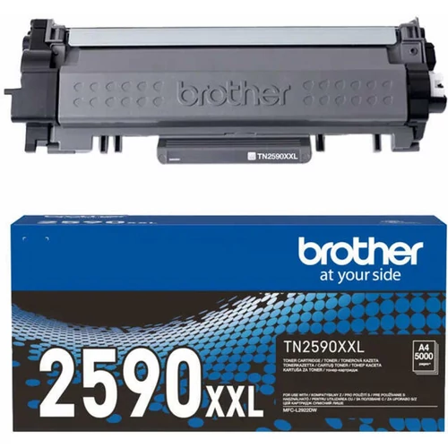 Brother Toner TN-2590XXL, 5000 oldal, Fekete Brother