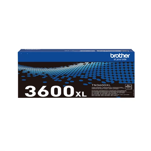 BROTHER Toner TN-3600XL, - 6 000 oldal, Fekete Brother