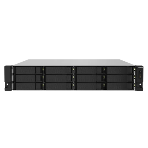 QNAP NAS 12 fiókos TS-1232PXU-RP-4G Cortex-A57 4x1,7GHz, 1x4GB RAM, 2x2.5G / 1G / 100M, 2x10GbE SFP+ QNAP