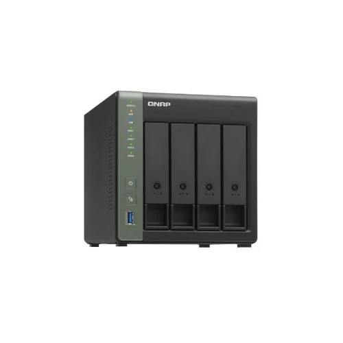 QNAP NAS 4 fiókos TS-431X3-4G Alpine AL314 4x1.7GHz, 4GB DDR3, 1x1GbE, 1x2,5GbE, 1x10GbE SFP + , 3xUSB3.2
