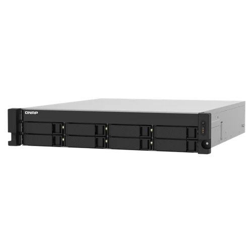 QNAP NAS 8 fiókos TS-832PXU-RP-4G 4x1.7 GHz, 4GB RAM, 2x100 / 1000 / 2500, 2x10GbE SFP + ,  4xType-C USB3.2 QNAP