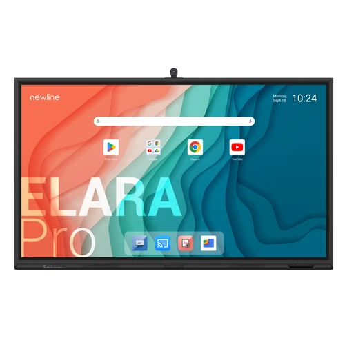 Newline TT-8623QCA+ ELARA PRO interaktív kijelző 86" Android 13 EDLA + kamera