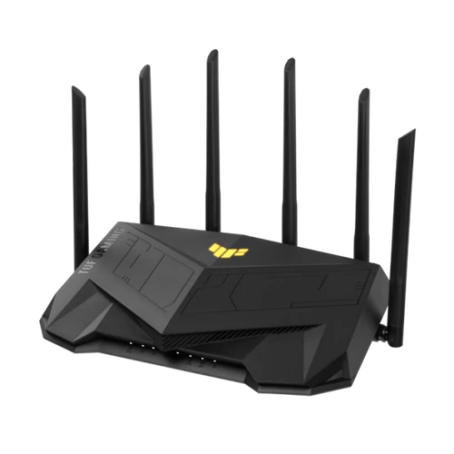 ASUS Wireless Router Dual Band AX6000 1xWAN(2.5Gbps) + 1xLAN(2.5Gbps) + 4xLAN(1000Mbps) + 1xUSB, TUF-AX6000 ASUS PCC