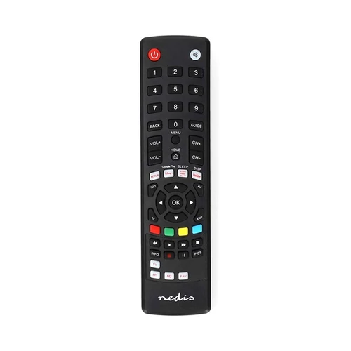 Nedis TVRC2310BK univerzális TV / műholdvevő távirányító, Amazon Prime, Disney + , Netflix, Google Play, Youtube gomb NEDIS