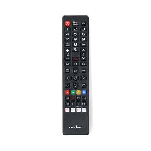 Nedis csere távirányító ,LG ,Előre programozott ,1 eszköz ,Amazon Prime , Disney+ , Netflix , Rakuten TV gombok NEDIS