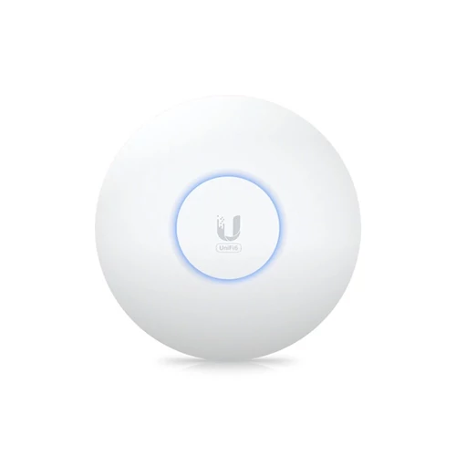 UBiQUiTi Wireless Access Point Dualband 1x1000Mbps, 2,4Gbps, WiFi6, POE tápegység nélkül, Falra rögzíthető - U6+ Ubiquiti