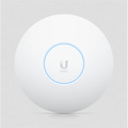 UBiQUiTi Wireless Access Point DualBand 1x2500Mbps, 10,2Gbps, 4x4 MU-MIMO, WiFi 6E, Falra rögzíthető - U6-ENTERPRISE Ubiquiti