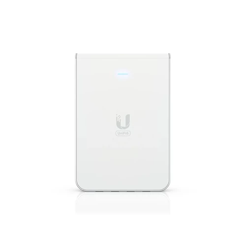 UBiQUiTi Wireless Access Point DualBand 4x1000Mbps, 5,3Gbps, 4x4 MU-MIMO, POE nélkül, Falra rögzíthető - U6-IW Ubiquiti