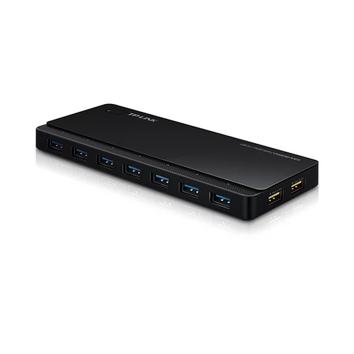 TP-LINK UH720 7 ports USB 3.0 HUB, 2 portos gyorstöltő