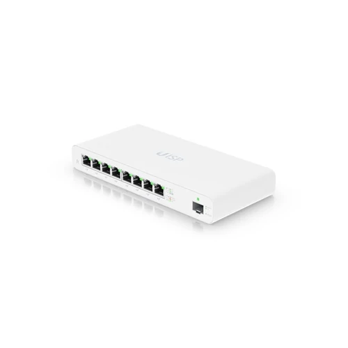 UBiQUiTi UISP Router 8x1000Mbps (POE 2 pár vagy 4 pár) + 1x1000Mbps SFP, Menedzselhető, Asztali - UISP-R Ubiquiti