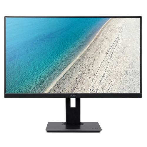 ACER VA LED Monitor B227QAbmiprx 21.5" FHD,16:9, 4ms, 75hz, 100M:1, 250nits, VGA, HDMI, DP, MM , Pivot, fekete