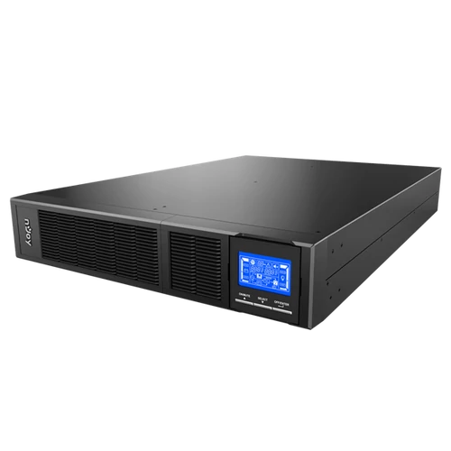 NJOY Szünetmentes Balder 2000, 2000VA, 2000W, Online rack (2U), LCD display