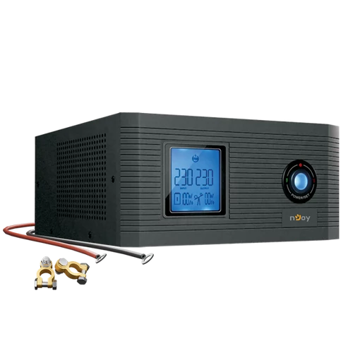 NJOY Szünetmentes Aira 1200, 1.2KVA / 1KW, Line-Interactive, LCD display nJoy