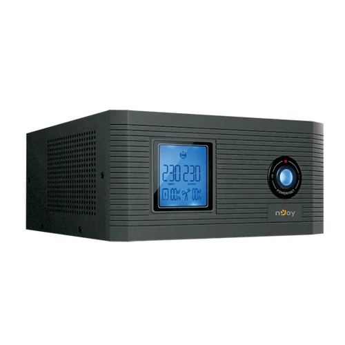 NJOY Szünetmentes Aira 600, 600VA, 500W, Line-Interactive, LCD display