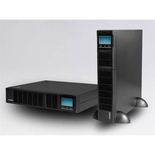 iPOWER UPS, 2000VA, 2000W, 8x IEC C13, SNMP / USB / RS-232, szünetmentes tápegység, LCD kijelző, AVR, online, Rack / Tower HUAWEI PCC