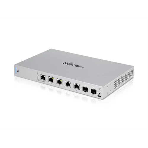 UBiQUiTi Switch 4x10000Mbps (POE + ) + 2x10000Mbps SFP + , Rackes, Menedzselhető - US-XG-6PoE Ubiquiti
