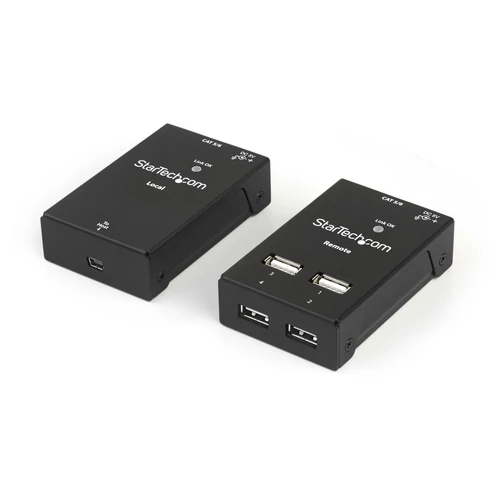 4 PORT USB 2.0 EXTENDER 130FT OVER CAT5 - 165FT W/ CAT6