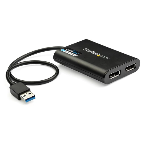 USB TO DUAL DP ADAPTER 4K 60HZ .