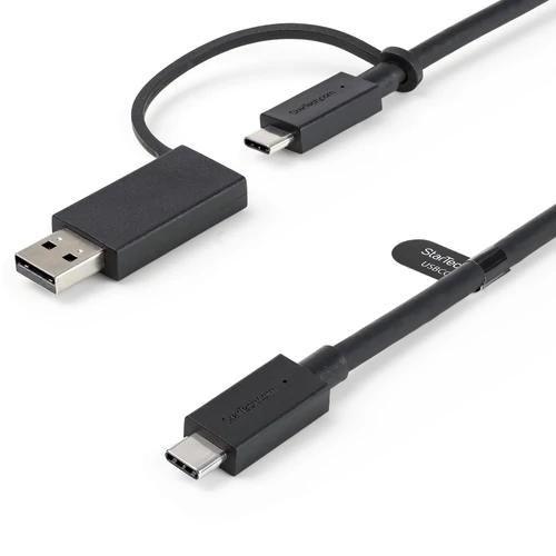 USB-C CABLE WITH USB-A ADAPTER .