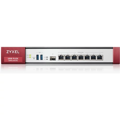 ZYXEL Tűzfal 12xLAN / DMZ (1Gbps) + 2xGigabit SFP + 2xUSB Rackes + 1 év UTM licenc, USGFLEX700-EU0102F