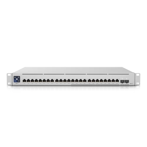 UBiQUiTi Switch 12x1000Mbps(POE + ) + 12x2500Mbps(POE + ) + 2x10000Mbps SFP + , Menedzselhető, Rackes - USW-ENTERPRISE-24-POE Ubiquiti