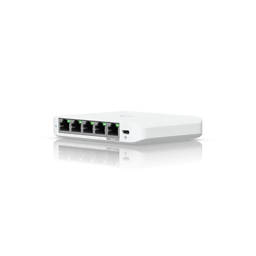 UBiQUiTi Switch 5x2500Mbps, Menedzselhető, Asztali - USW-Flex-2.5G-5 Ubiquiti