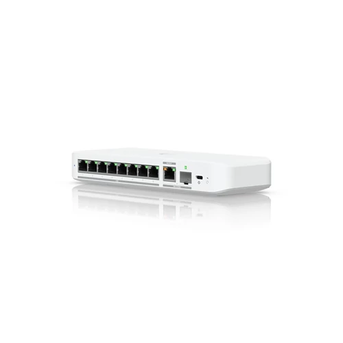 UBiQUiTi Switch 8x2500Mbps, Menedzselhető, Asztali - USW-FLEX-2.5G-8 Ubiquiti