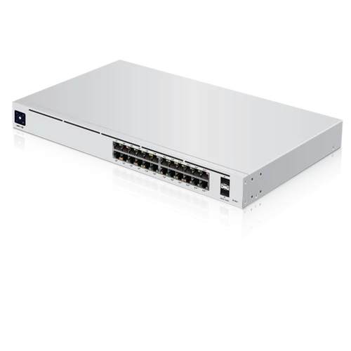 UBiQUiTi Switch 24x1000Mbps + 2x10000Mbps SFP + , Menedzselhető, Rackes - USW-PRO-24