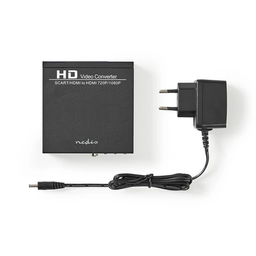 Nedis videó konverter VCON3452AT, SCART bemenet, HDMI kimenet 1080p | 1,65 Gbps NEDIS