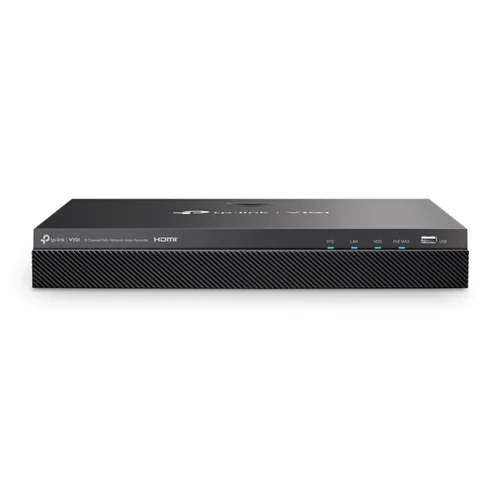 TP-LINK Video recorder 8 csatornás POE + , VIGI NVR2008H-8MP TP-Link