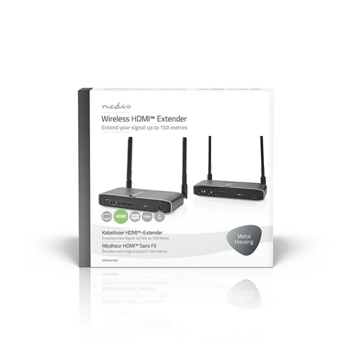 Nedis vezeték nélkűli HDMI transmitter / jeltovábbító VTRA3470AT, max. hatótáv 100m NEDIS