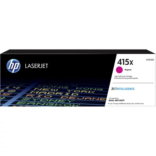 HP Toner (415X) W2033X bíborvörös 6000 / oldal M454 / M479