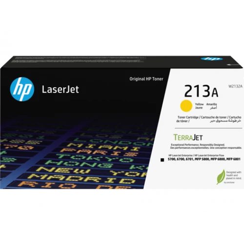 HP W2132A Toner Yellow 3.000 oldal kapacitás No.213a HP