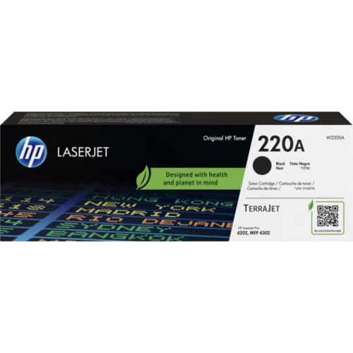 HP W2200A Toner Black 2.000 oldal kapacitás No.220A HP