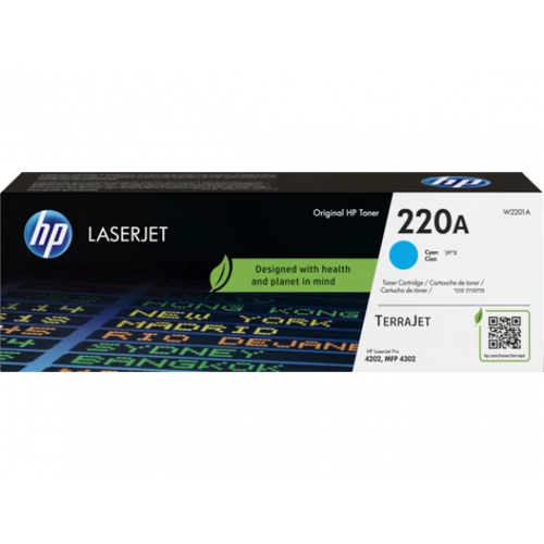 HP W2201A Toner Cyan 1.800 oldal kapacitás No.220A HP