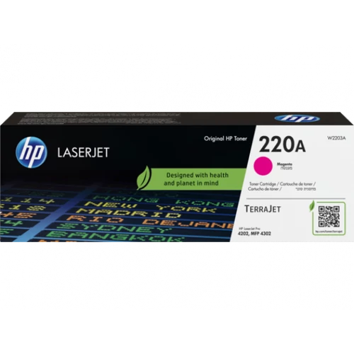 HP W2203A Toner Magenta 1.800 oldal kapacitás No.220A HP