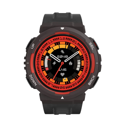 Amazfit Active Edge, Lava Black