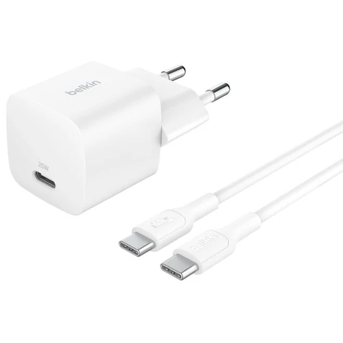Belkin WCA012KQ1MWH-B6 BOOST Charge 25W USB-C Cable 1m White
